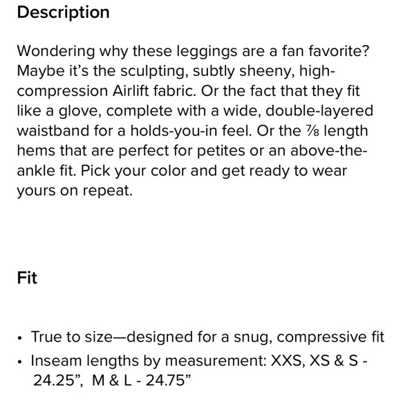 Alo 7/8 High Waist Airlift - Picture 6 of 6